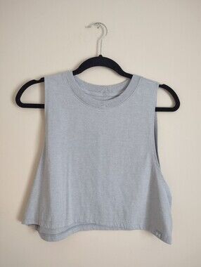 Under Armour Light Gray Cropped Tank